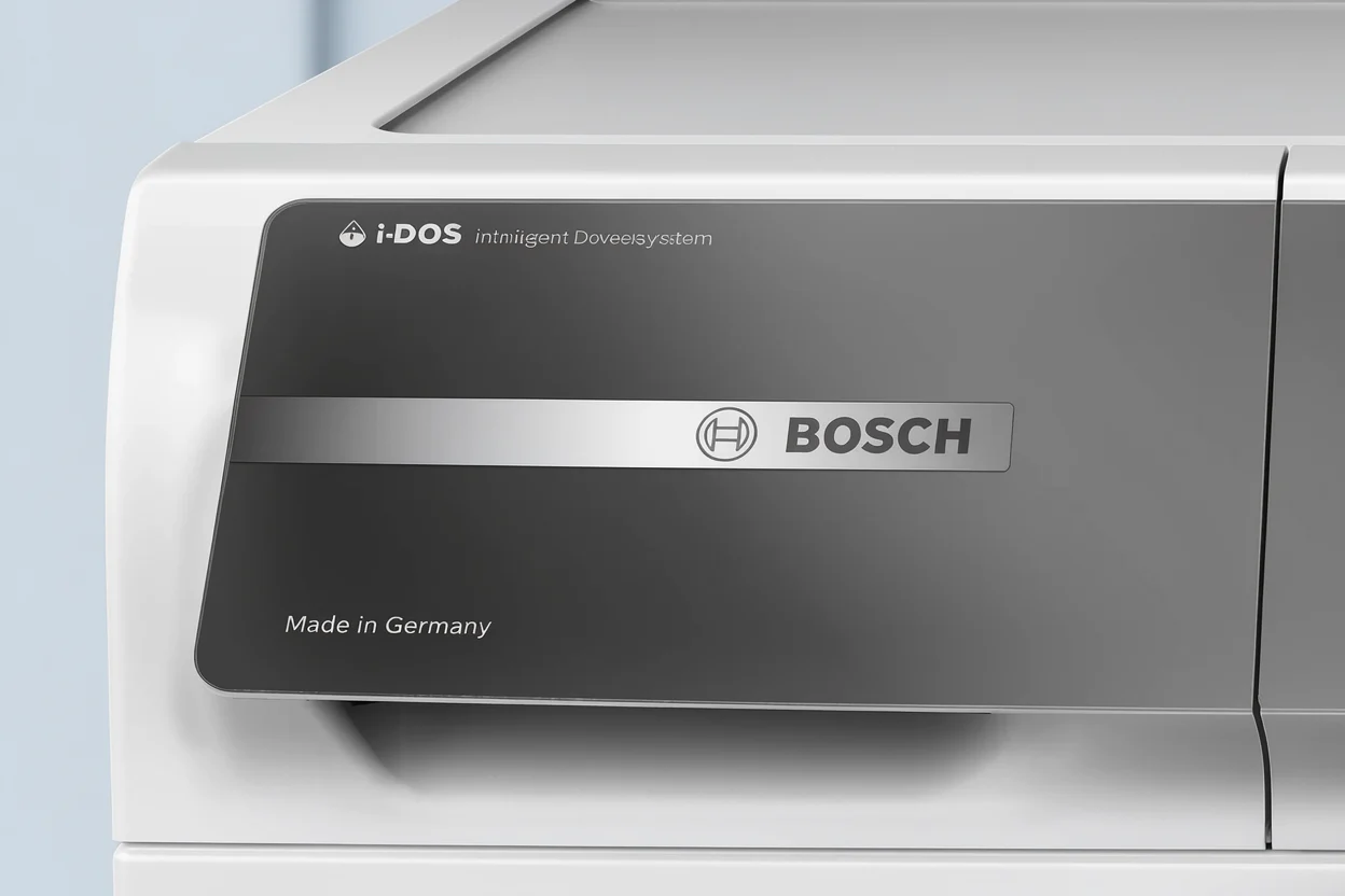 Gesloten i-DOS-lade van de Bosch WGB244ACNL.