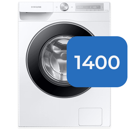 Wasmachine 1400 toeren