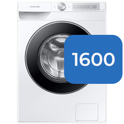 Wasmachine 1600 toeren