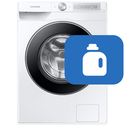 Wasmachine met automatische wasmiddeldosering